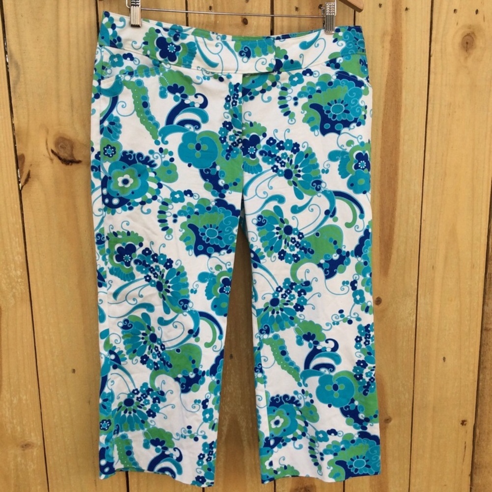 Kenzie Floral Crop Pants 12